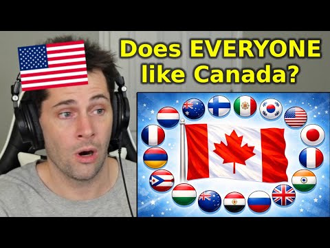 American Reacts to "What the WORLD Thinks of Canada"