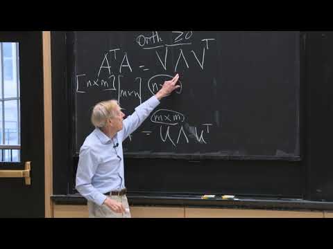 6. Singular Value Decomposition (SVD)