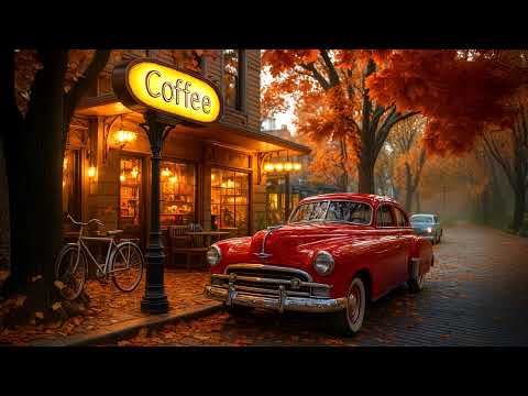 Piano Jazz at a Cozy Café ☕  Cozy Coffee Ambience and Smooth Jazz Music