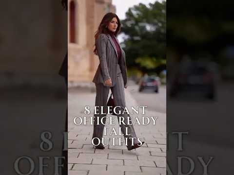 8 Must Try Elegant Work Outfits for Fall