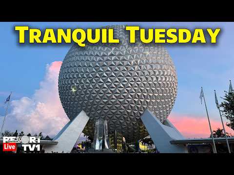 🔴Live: Tranquil Tuesday at Epcot - Walt Disney World Live Stream - 2-10-26
