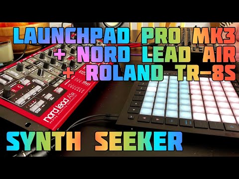 Novation Launchpad Pro Mk3 + Roland TR-8S