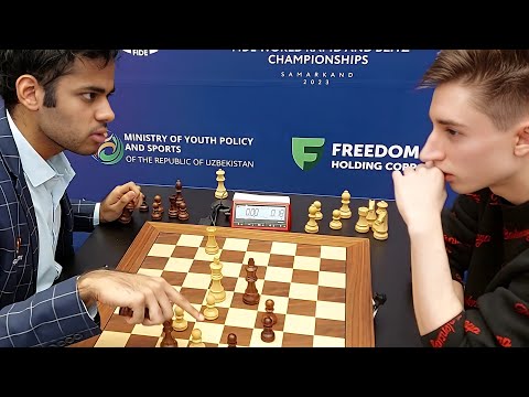 Arjun Erigaisi vs Daniil Dubov | World Blitz 2023