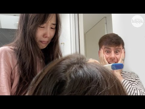 Our tearful pregnancy test