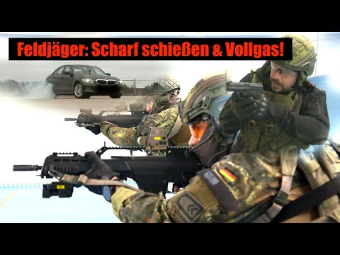 MILITÄRPOLIZEI im harten Training