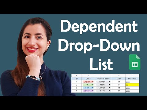 Dependent Drop-Down Lists in Google Sheets: A Step-by-Step Guide