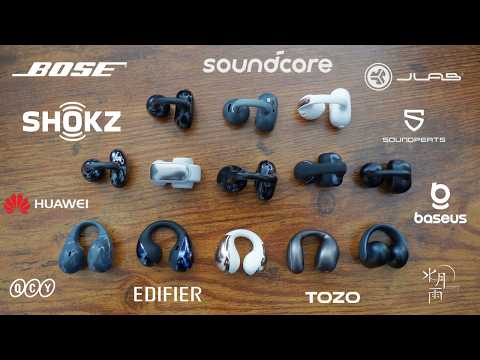 14 of the BEST clip style earbuds! Shokz, Soundcore, Bose, Huawei & more