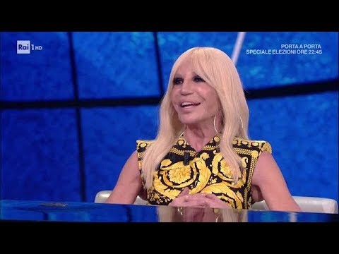 Donatella Versace - Che tempo che fa 04/03/2018