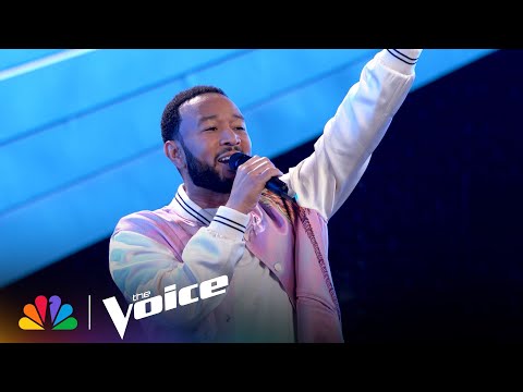John Freestyles His New Song "Welcome to Team Legend" and More Outtakes | The Voice | NBC