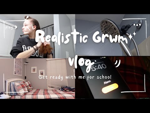 A Realistic get ready with me for school (Before and After)