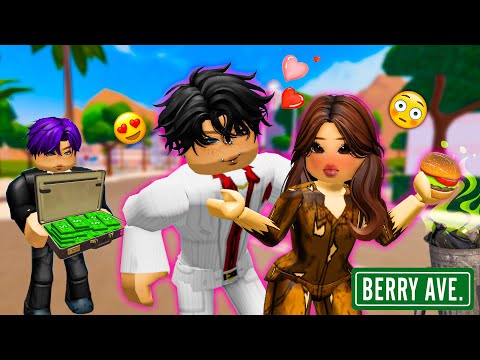 RICH GUY OBSESSED With HOMELESS MAID GIRL 💖Berry Avenue Story💖