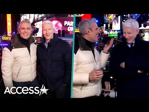 Anderson Cooper’s Best Giggling Moments w/ Andy Cohen From CNN’s New Year’s Eve Show