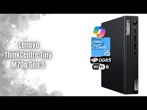 Lenovo ThinkCentre M70q Gen 5 Review | i5-14400T Beats i7?!