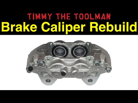 Toyota/Lexus Brake Caliper Rebuild (FJ80/LX 450 & Any Other Model with a 4-Piston Front Caliper)