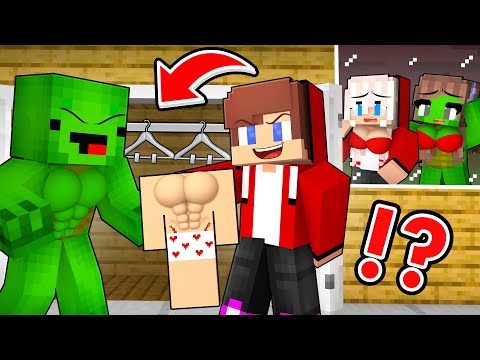 JJ and Mikey Can Use Skins to Troll Girls in Minecraft Maizen