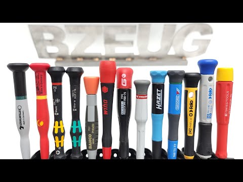 Teardown of Micro Precision Screwdrivers.  High end brand's caps compared.