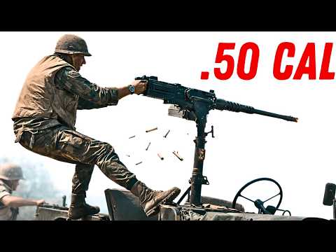 The HELL of American M2 Browning .50 Cal