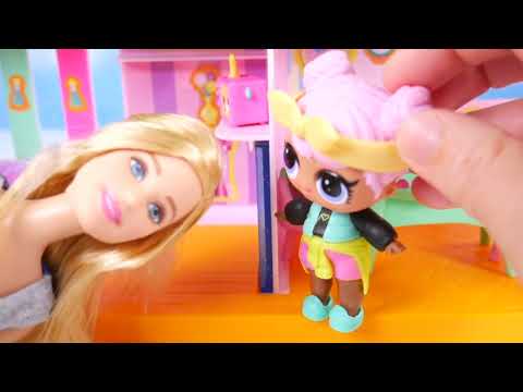 LOL OMG Makeover with DIY Brunos QT and Big Park Encanto Dolls