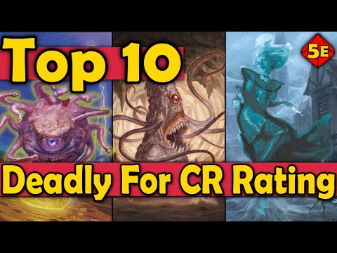10 Deadliest Monsters For Their Challenge Rating