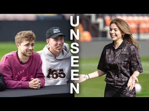 30 WOMEN VS 1 YOUTUBER: Football Edition | UNSEEN FOOTAGE