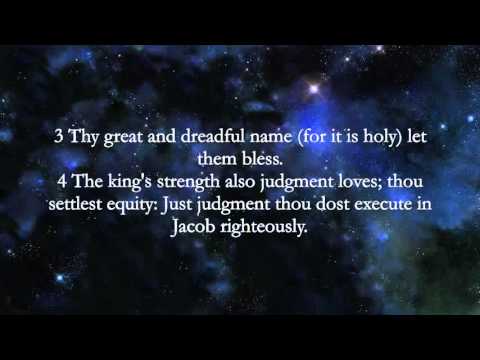 Psalm 99 | 1650 Scottish Metrical Psalter