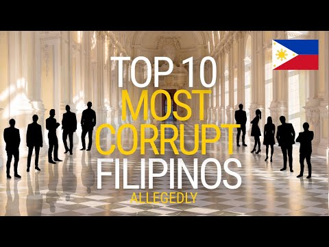 TOP 10 MOST CORRUPT FILIPINOS (Allegedly)