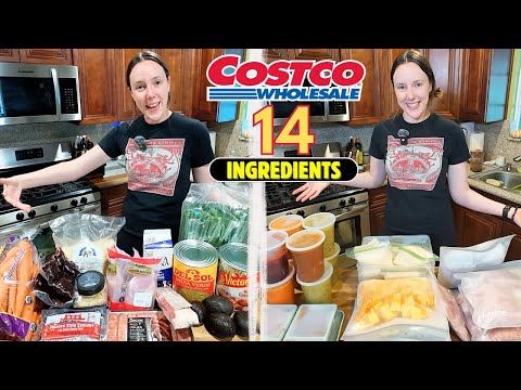 14 Costco Ingredients, 1 Epic Freezer Prep to Save Time and Money