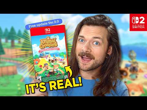 WAIT... There's a NEW Animal Crossing for Nintendo Switch 2?!