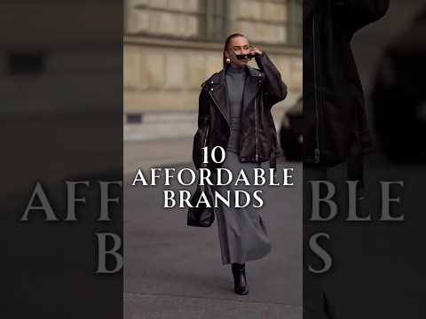 Biggest 10 Affordable Brands That Look Designer