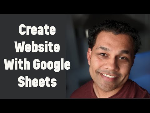 Is It Possible To Create A Website With Google Sheet - Code With Mark
