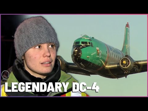 Flying Legends: DC-4 in Canada's Arctic | Buffalo Airways in Ice Pilots
