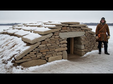 They Mocked His Buried Shelter With a Stone Roof — Until It Survived a –30° Freeze