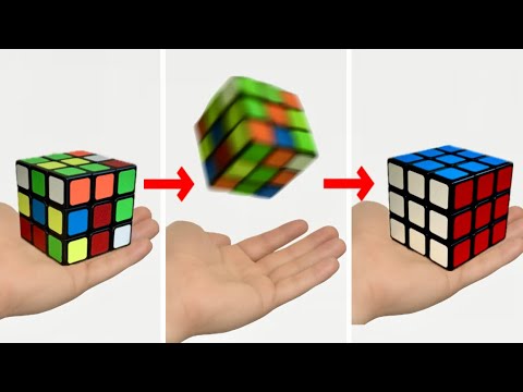 Die 3 VISUELLSTEN Zauberwürfel Tricks aller Zeiten | mit Erklärung