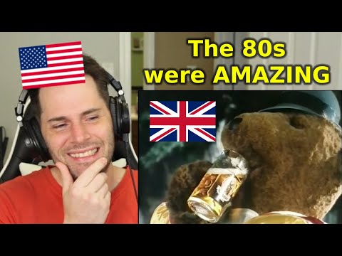 American Reacts to 1980’s British Adverts