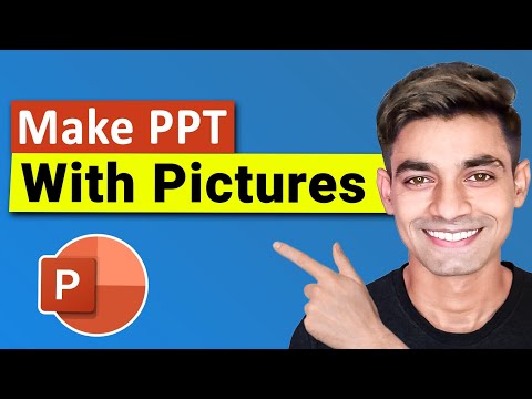 How To Make PPT Presentation with Pictures in Laptop (Simple Way)