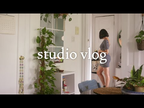 Studio Vlog | A week in my life: clients, sketch booking, caught in the rain, a date with the Met