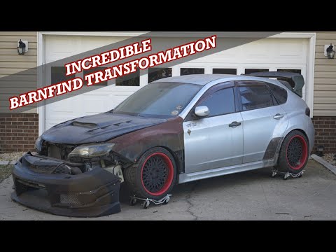 Transforming an Abandoned Subaru STi in 20 Minutes!