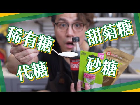 【好亂呀】咁多種糖點分🍬？稀有糖代糖甜菊糖？[Eng Sub]