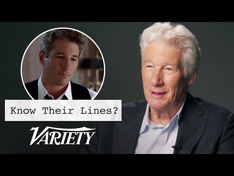 Richard Gere Doesn't Know His Lines!