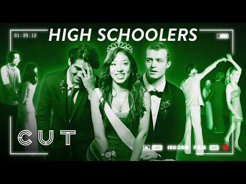 20 High Schoolers Blind Date in Total Darkness | Love in the Dark | Cut