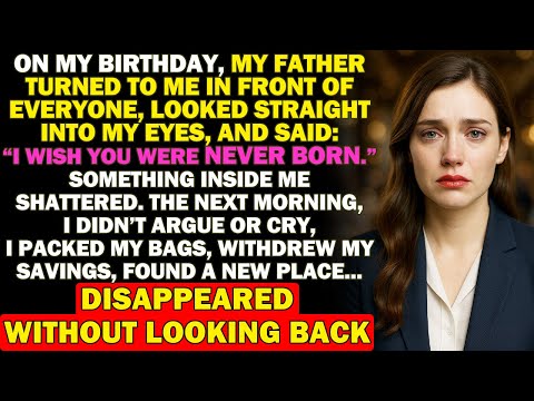 My Father Said He Wished I Was Never Born, Called Me A Failure At Birthday. So I Disappeared And...