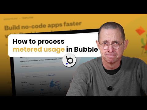 How to process metered usage in Bubble.io