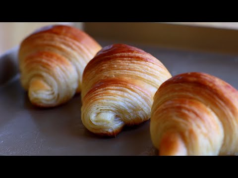 太棒了❗️在家製作羊角麵包🥐，家人都誇好吃！#Croissant#羊角麵包【阿栗食譜167】