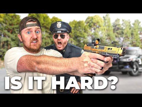 How Hard Is The Cop Pistol Qualification...REALLY?