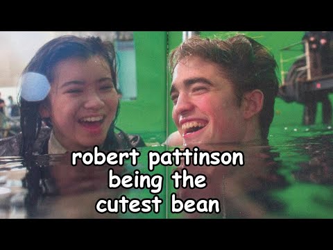Robert Pattinson being the cutest bean for 8 minutes straight