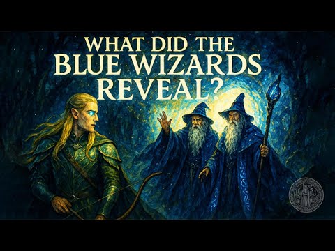 The Secret Meeting Between Blue Wizards and Legolas That Tolkien Never Told Us About  — LOTR Lore