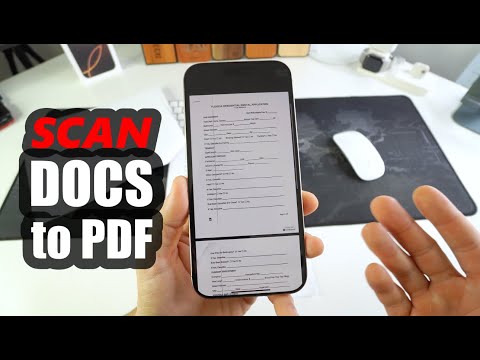 How To Scan Documents to PDF with Apple iPhone 16 Pro Max
