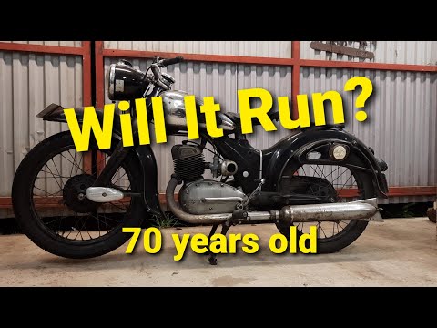 70 year old. Can We Save It? Part 1. -Get it running. Nsu Lux -52.
