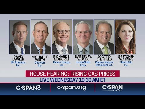 Oil Executives Testify on High Gas Prices