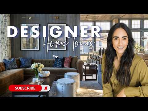 Magazine-Worthy Kitchen + Floor To Ceiling Windows: Modern Dream Home Tour